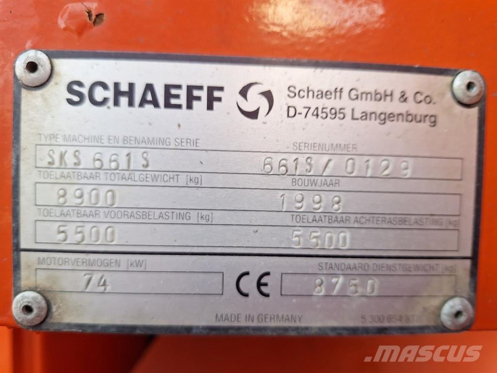 Schaeff SKS 661 لوادر بعجل