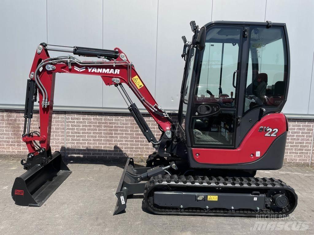 Yanmar SV22 حفارات صغيرة أقل من 7 طن (حفارات صغيرة)