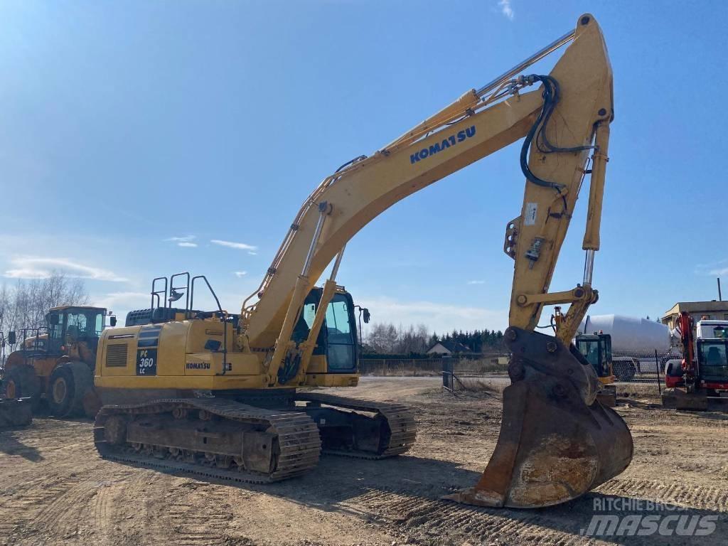 Komatsu PC 360 LC-10 حفارات زحافة