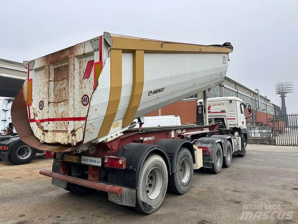 Menci SA 740 نصف مقطورات قلابة