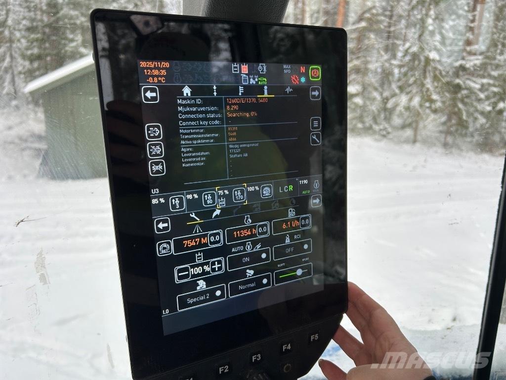 Huddig 1260 D City لوادر ذات جرافات عكسية