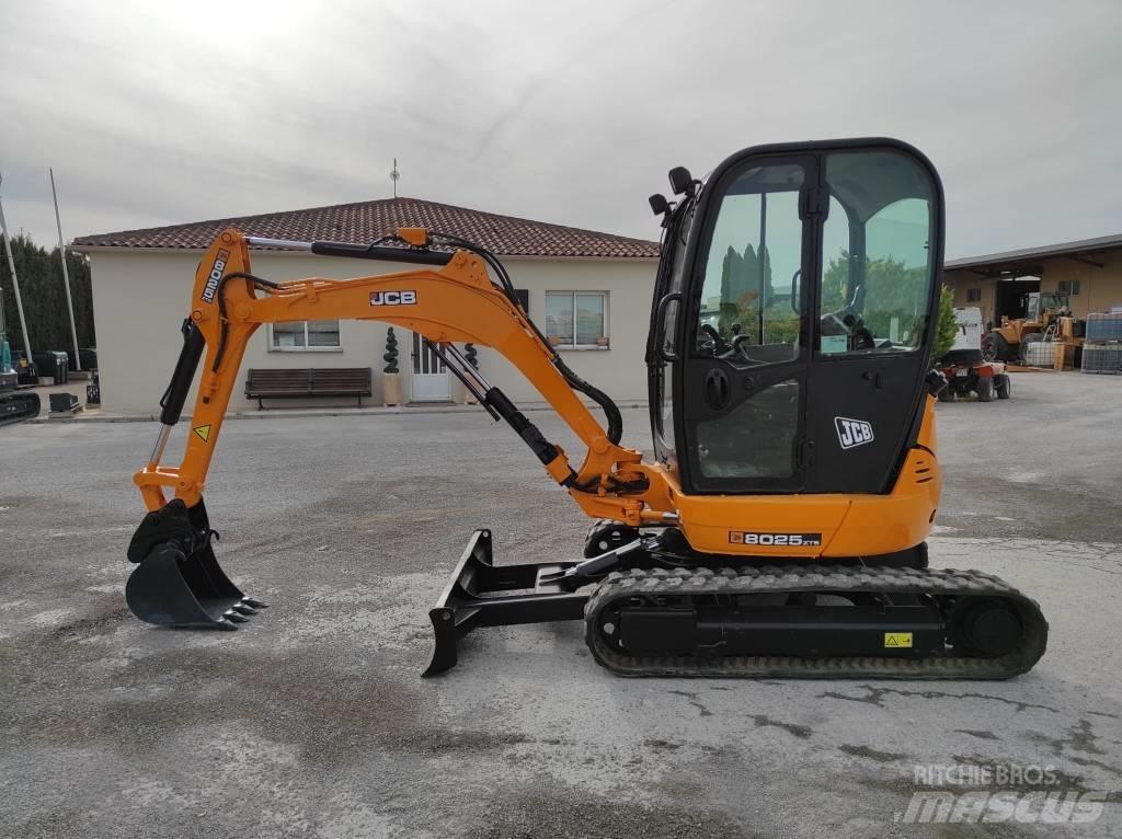 JCB 8025 حفارات صغيرة أقل من 7 طن (حفارات صغيرة)