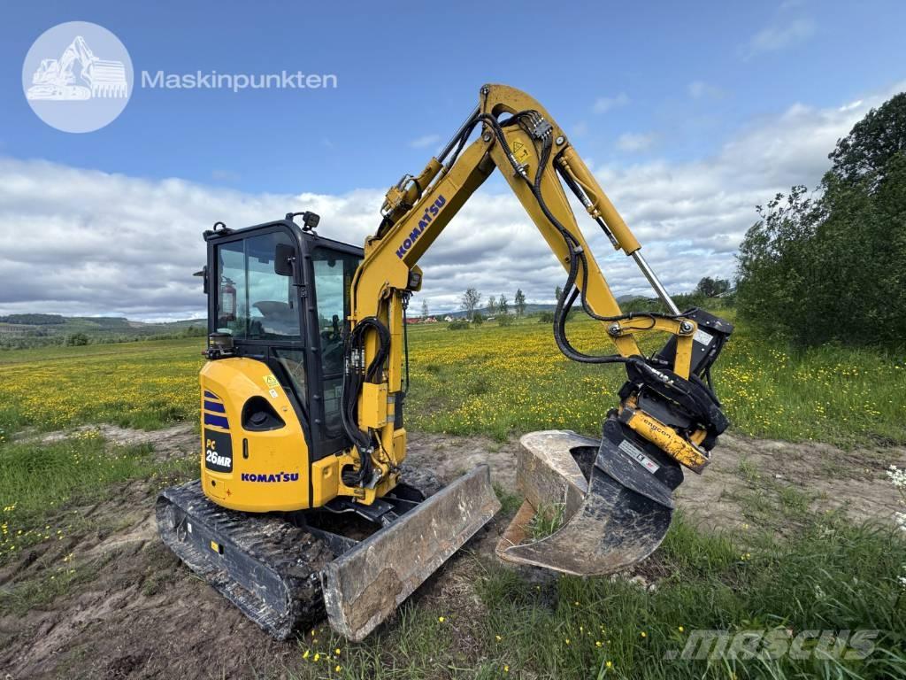 Komatsu PC 26 MR حفارات صغيرة أقل من 7 طن (حفارات صغيرة)