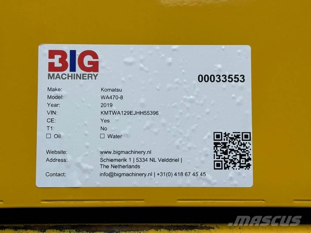 Komatsu WA470-8 لوادر بعجل
