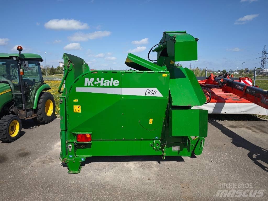McHale C 430 آلات تمزيق الحزم وتقطيعها ونشرها