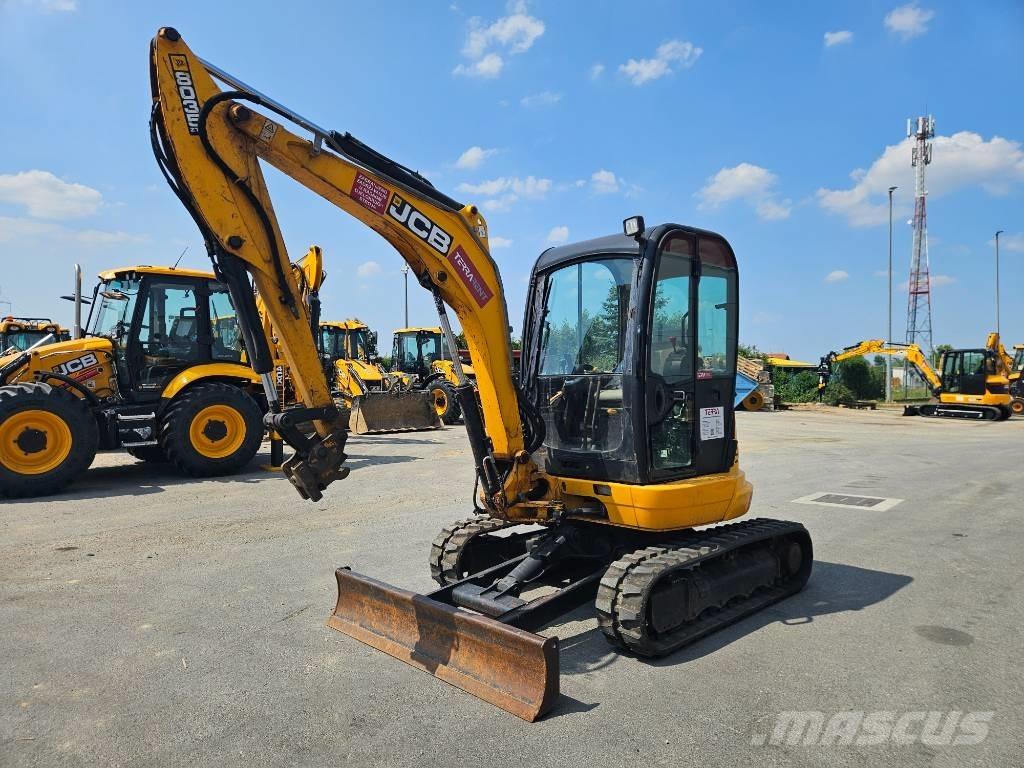 JCB 8035 ZTS + QH حفارات صغيرة أقل من 7 طن (حفارات صغيرة)