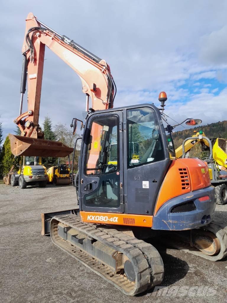 Kubota KX080 حفارات وسط 7 طن - 12 طن