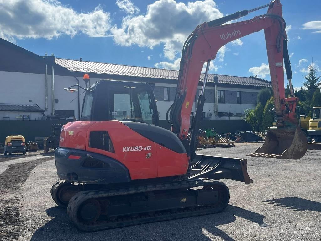 Kubota KX080 حفارات وسط 7 طن - 12 طن