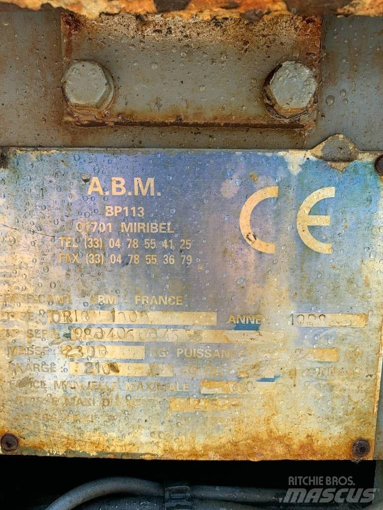 A.B.M. ORION 1000 رافعات السارية الرأسية