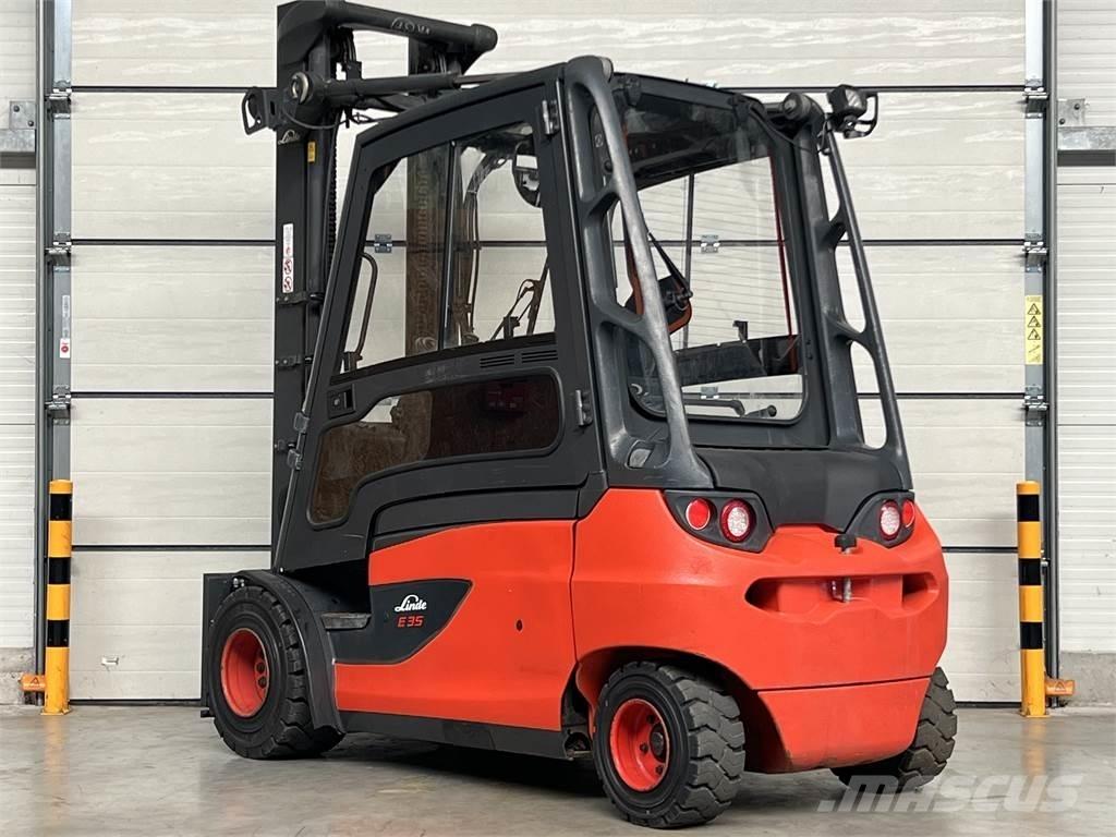 Linde E35L-01 شاحنات ذات رافعات شوكية تعمل بالكهرباء