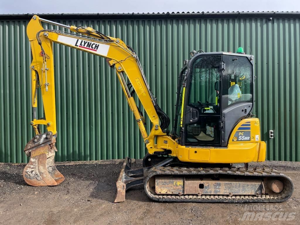 Komatsu PC 55 MR حفارات صغيرة أقل من 7 طن (حفارات صغيرة)