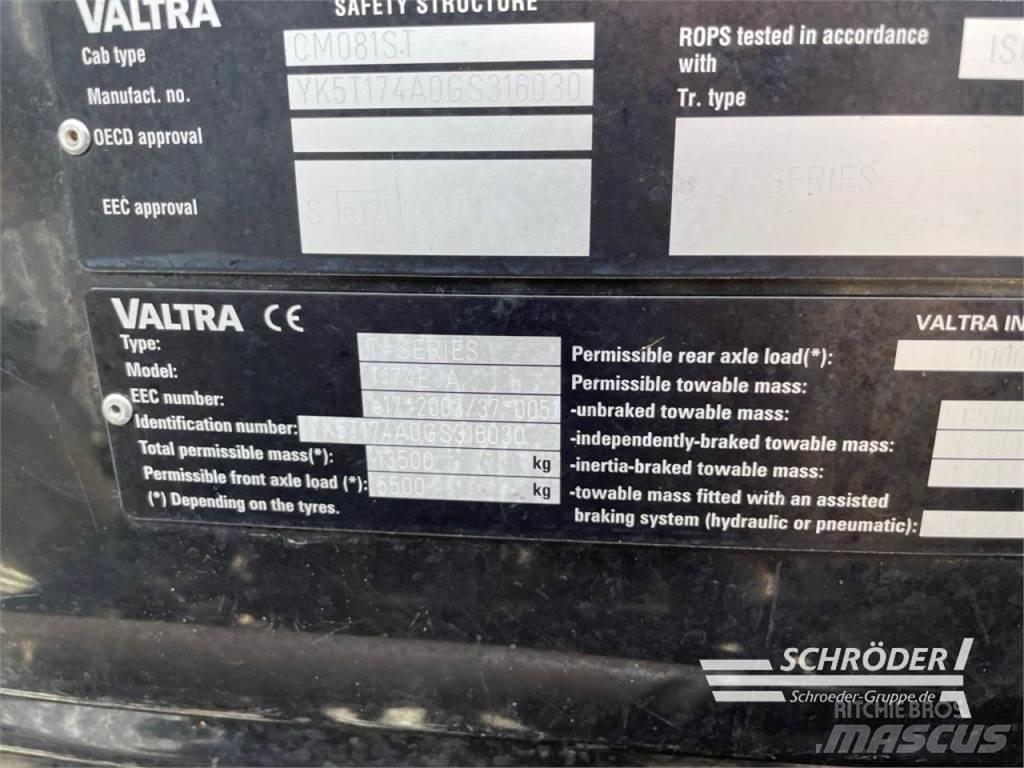 Valtra T 174 EA الجرارات