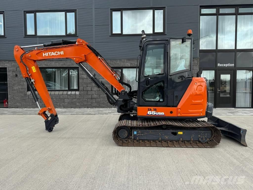 Hitachi ZX 65 USB-6 حفارات صغيرة أقل من 7 طن (حفارات صغيرة)