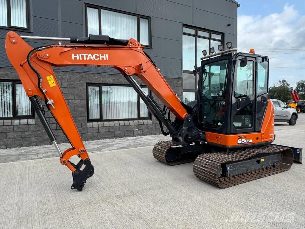 Hitachi ZX 65 USB-6 حفارات صغيرة أقل من 7 طن (حفارات صغيرة)