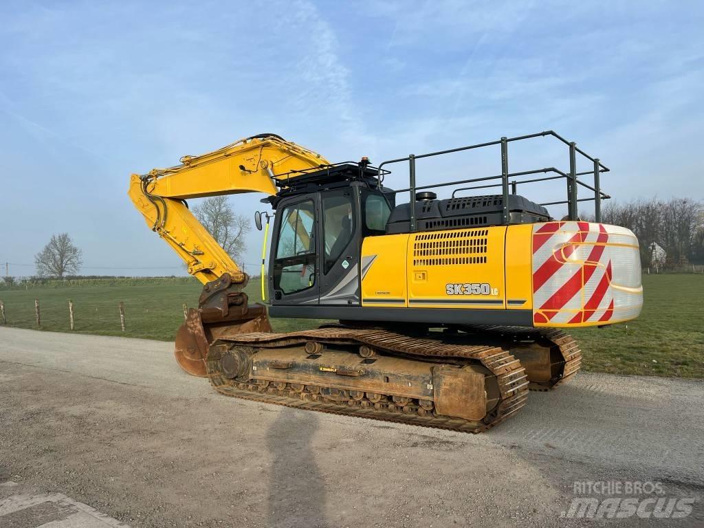 Kobelco SK 350 LC حفارات زحافة