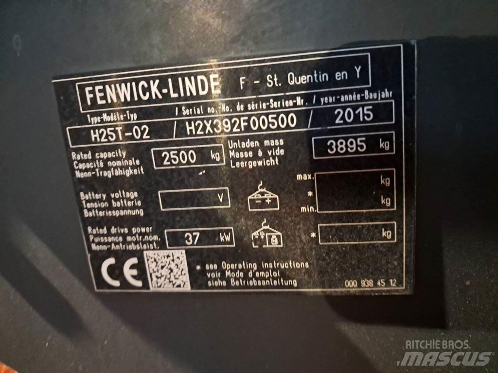 Linde H25T-02 شاحنات LPG