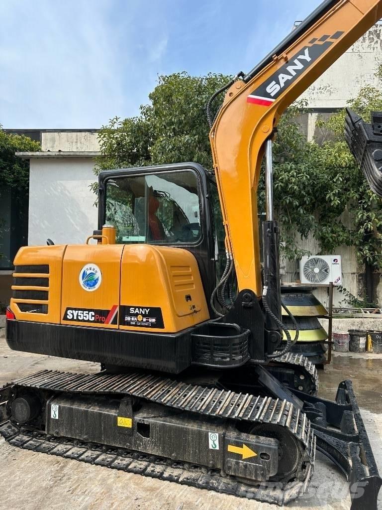 Sany SY 55 حفارات وسط 7 طن - 12 طن