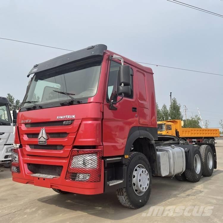 Howo 420 6x4 وحدات الجر