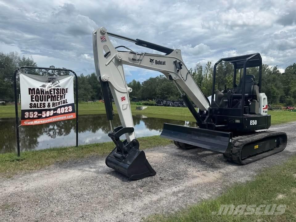 Bobcat E 50 حفارات صغيرة أقل من 7 طن (حفارات صغيرة)