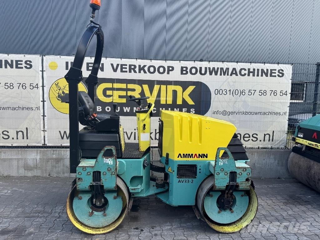 Ammann AV 33-2 مداحل ثنائية الاسطوانة