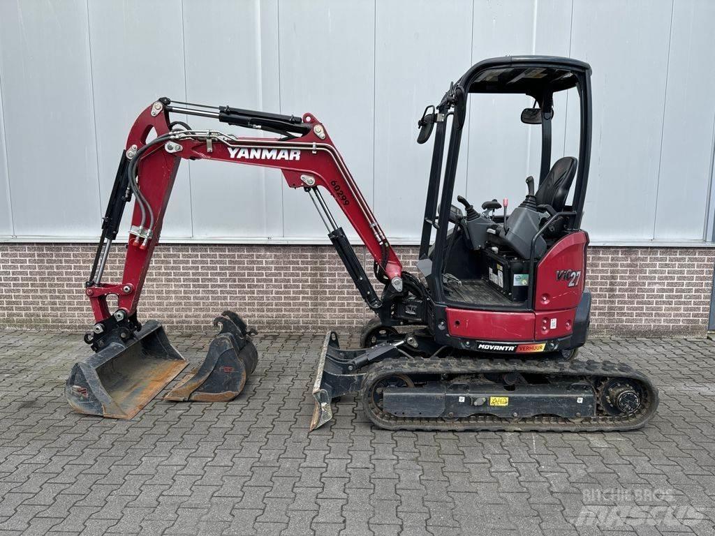 Yanmar VIO27 حفارات صغيرة أقل من 7 طن (حفارات صغيرة)