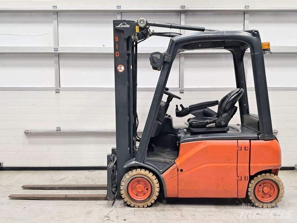 Linde E16P-01 شاحنات ذات رافعات شوكية تعمل بالكهرباء