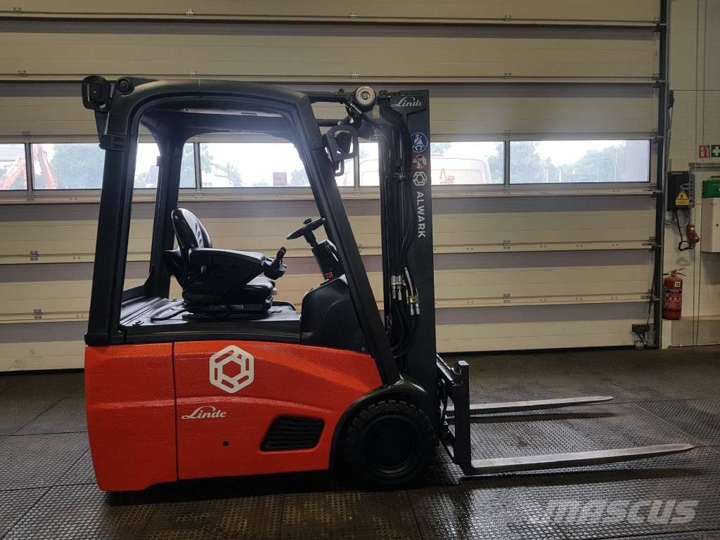 Linde E14 شاحنات ذات رافعات شوكية تعمل بالكهرباء