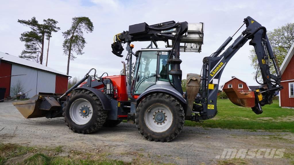 Lännen 8800 K لوادر ذات جرافات عكسية