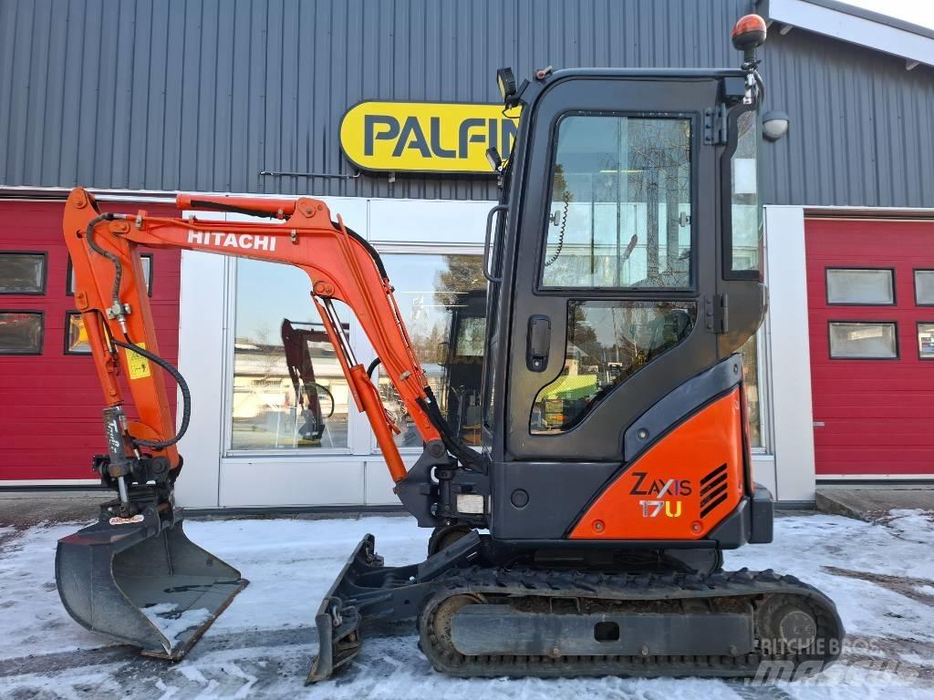 Hitachi ZX17U-2CLR حفارات صغيرة أقل من 7 طن (حفارات صغيرة)