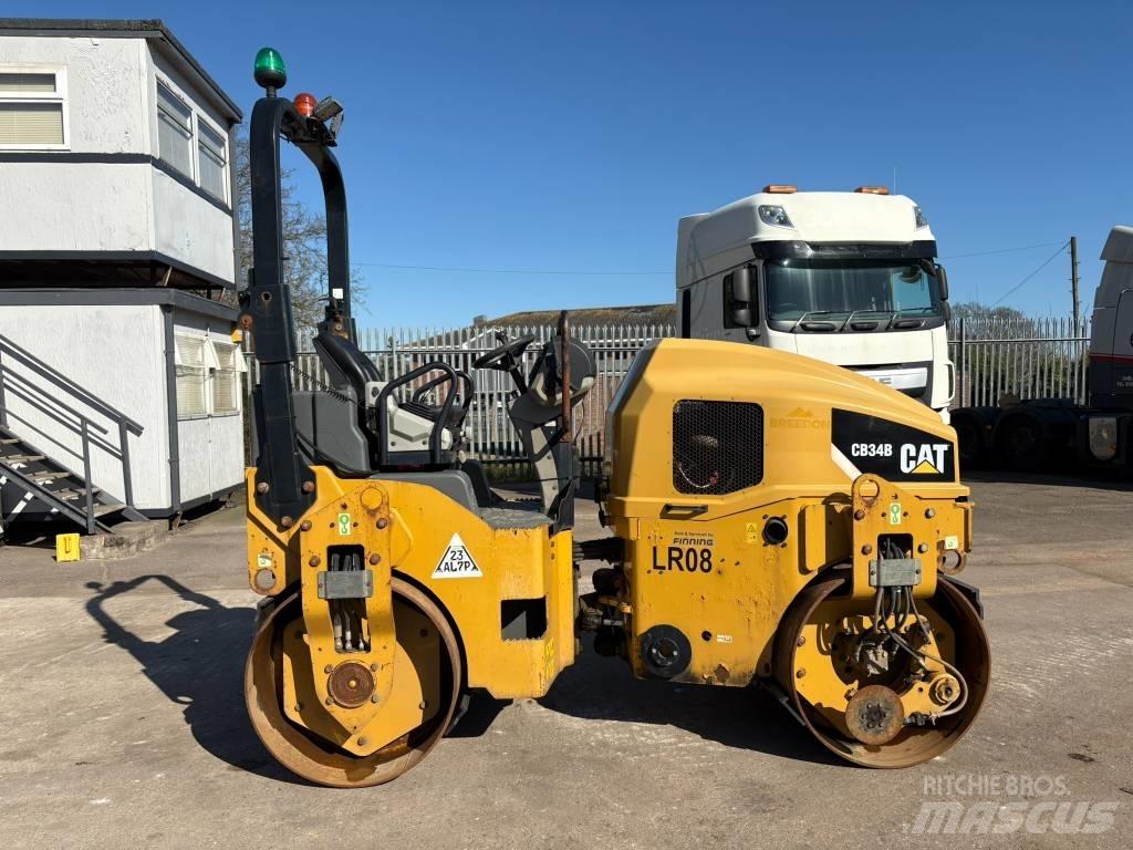 CAT CB 34 B مداحل ثنائية الاسطوانة