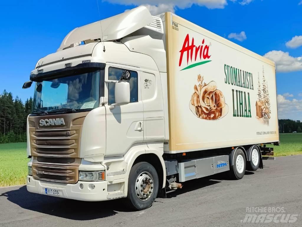 Scania R 490 شاحنات ذات هيكل صندوقي