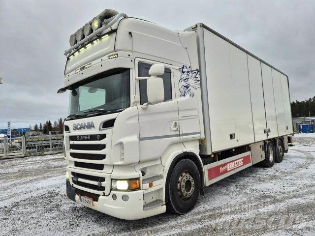 Scania R560 شاحنات ذات هيكل صندوقي