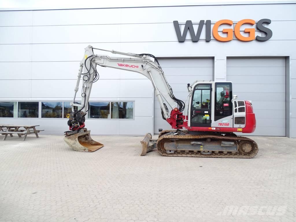 Takeuchi TB 2150 حفارات زحافة