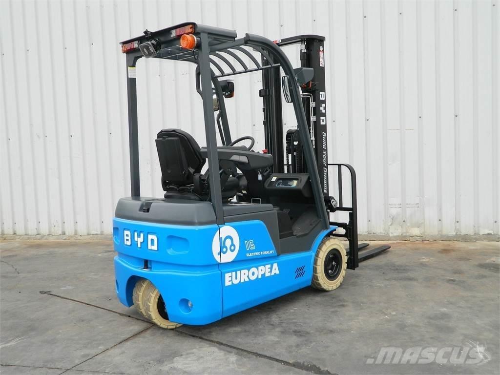 BYD ECB16C شاحنات ذات رافعات شوكية تعمل بالكهرباء