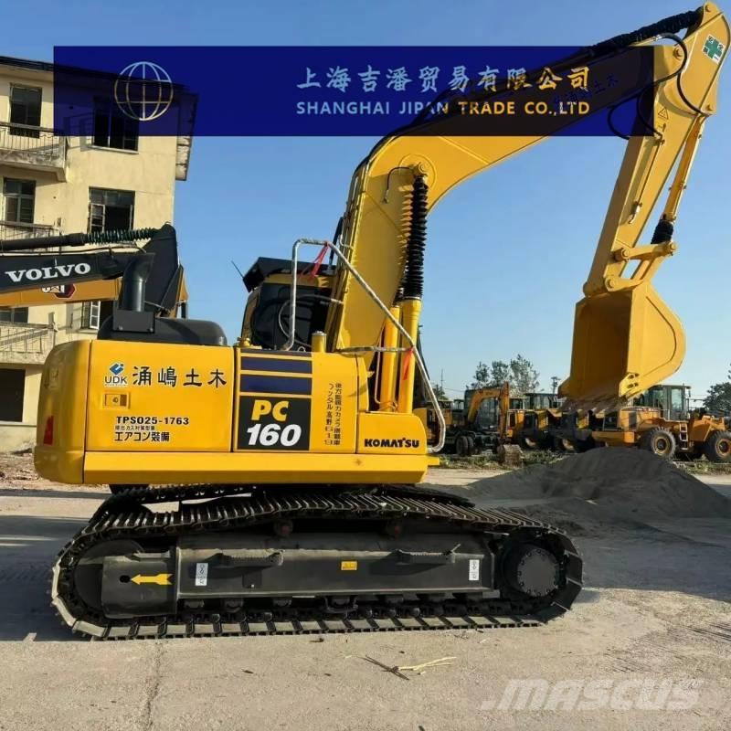 Komatsu PC 160 حفارات زحافة