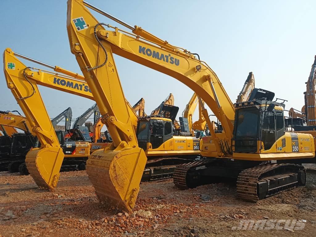 Komatsu PC 350 حفارات زحافة