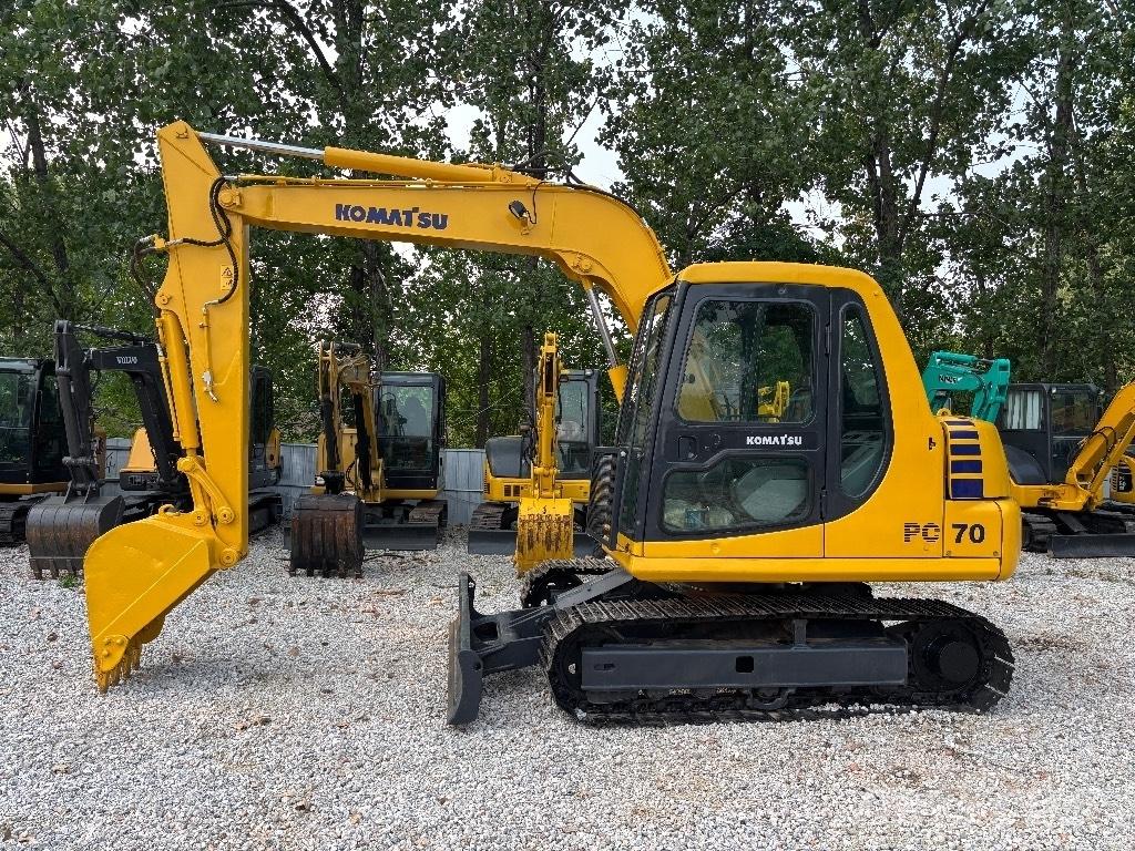 Komatsu PC 70 حفارات صغيرة أقل من 7 طن (حفارات صغيرة)