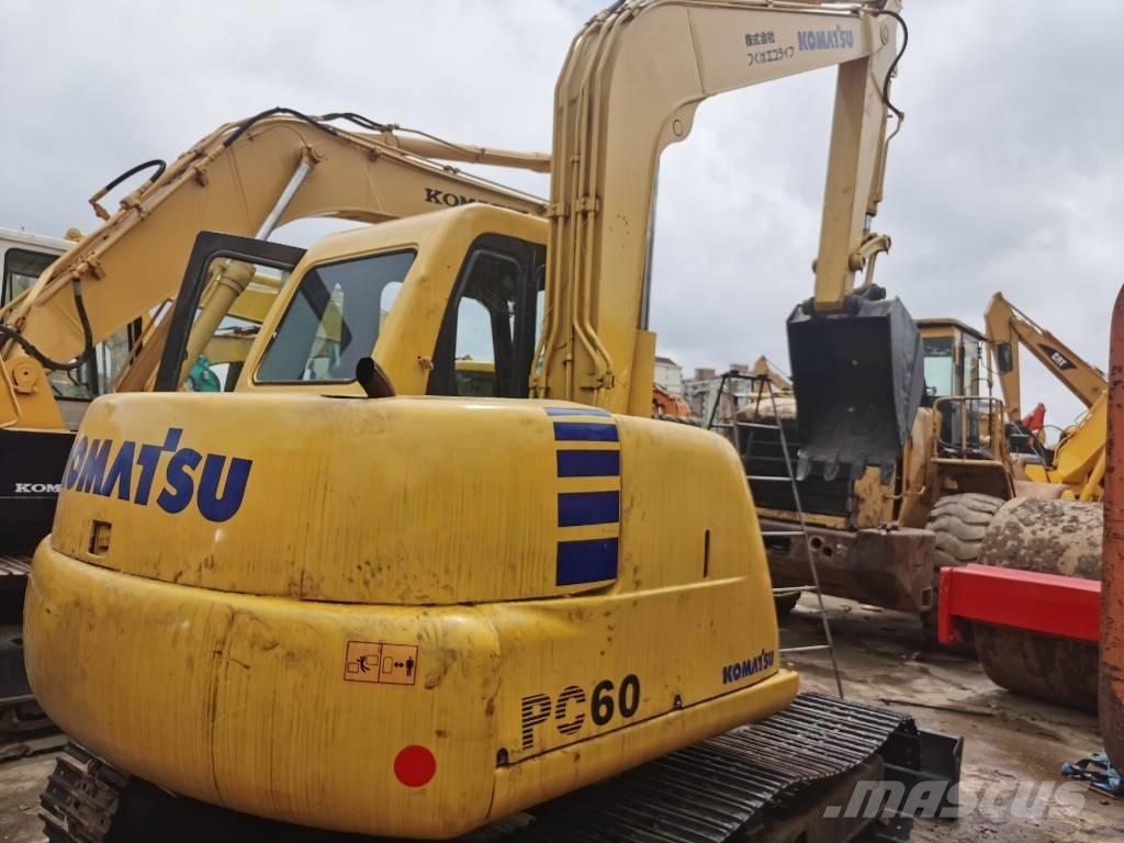 Komatsu PC60-7 حفارات صغيرة أقل من 7 طن (حفارات صغيرة)