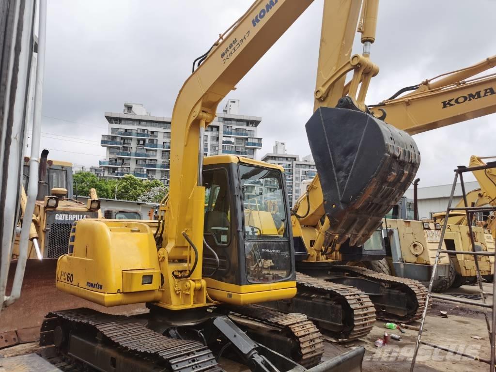 Komatsu PC60-7 حفارات صغيرة أقل من 7 طن (حفارات صغيرة)