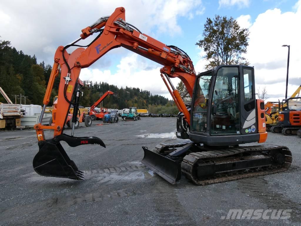 Hitachi ZX 75 US-5 حفارات زحافة