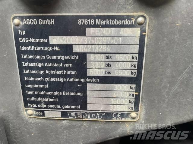 Fendt 415 Vario TMS Tractors