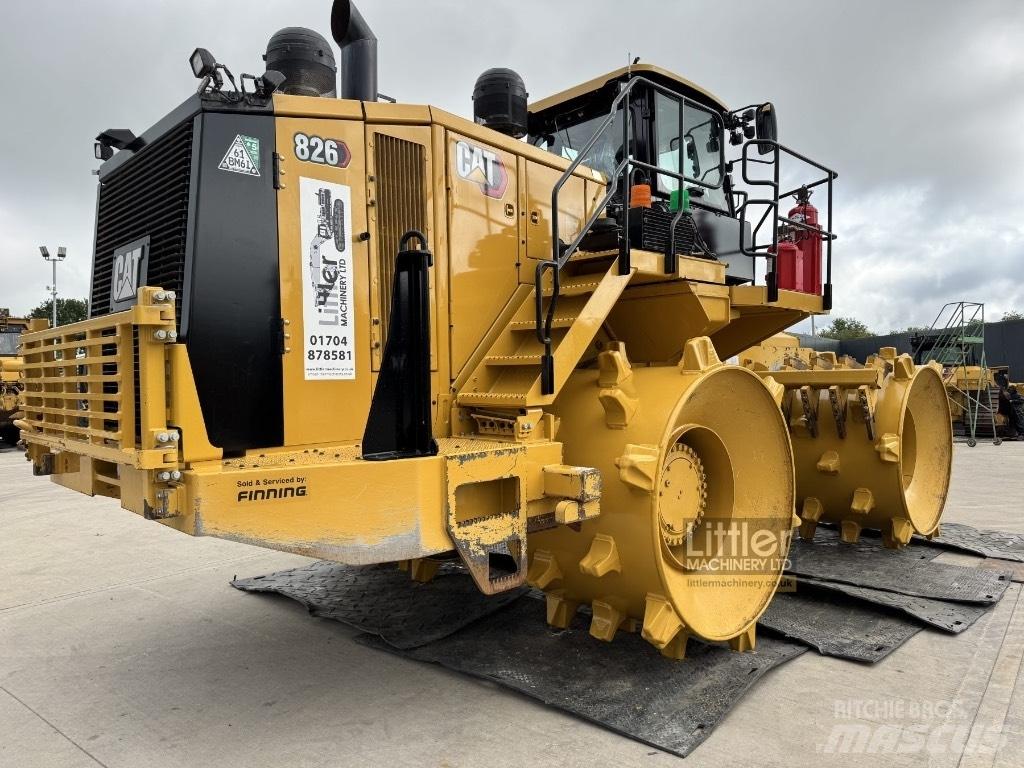 CAT 826 مكابس المخلفات