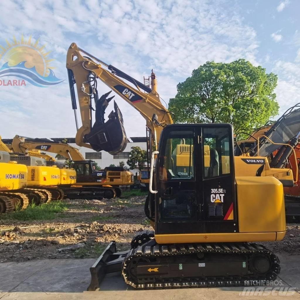 CAT 305.5 E 2 حفارات صغيرة أقل من 7 طن (حفارات صغيرة)