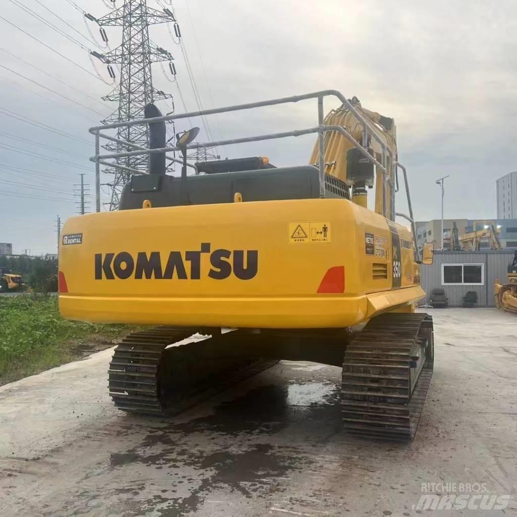 Komatsu PC 350 حفارات زحافة