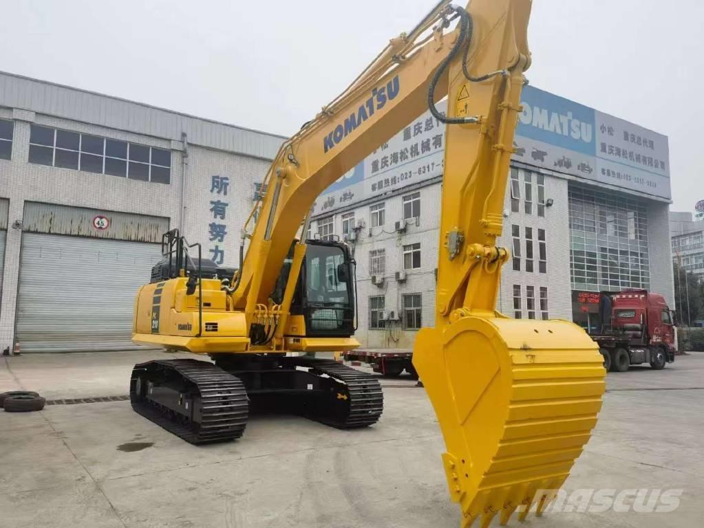 Komatsu PC 210 حفارات زحافة