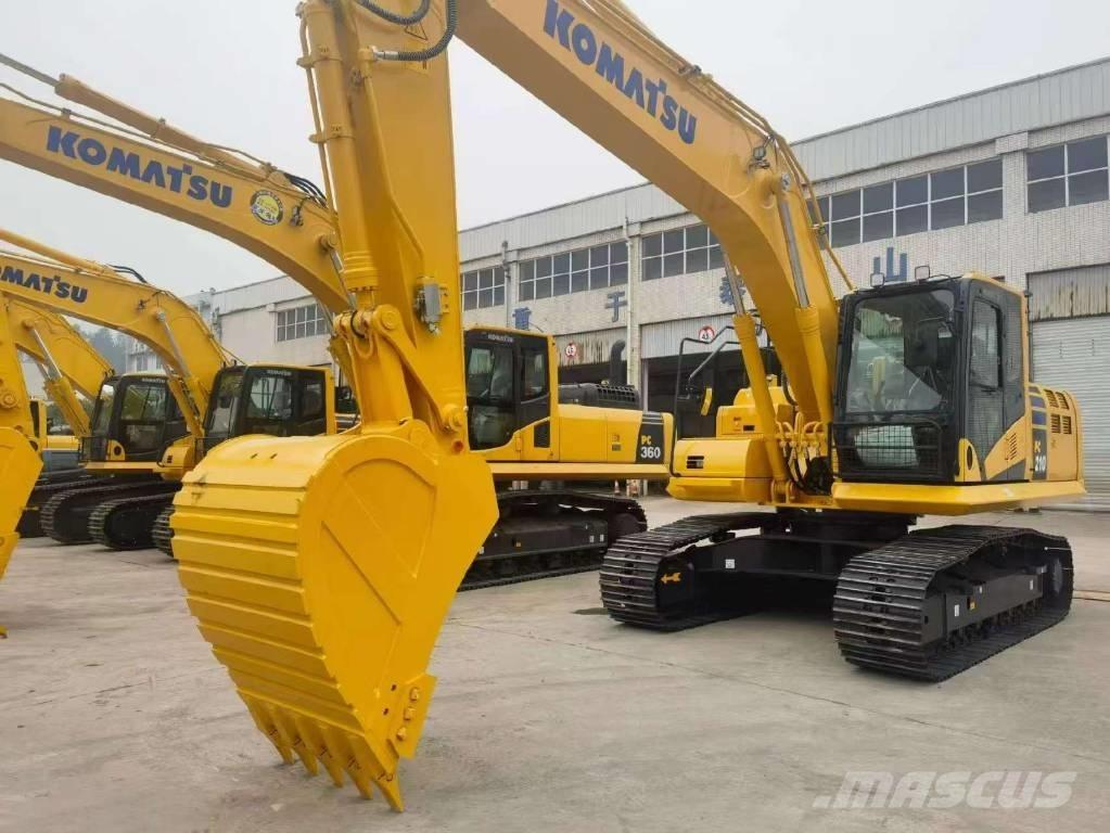 Komatsu PC 210 حفارات زحافة