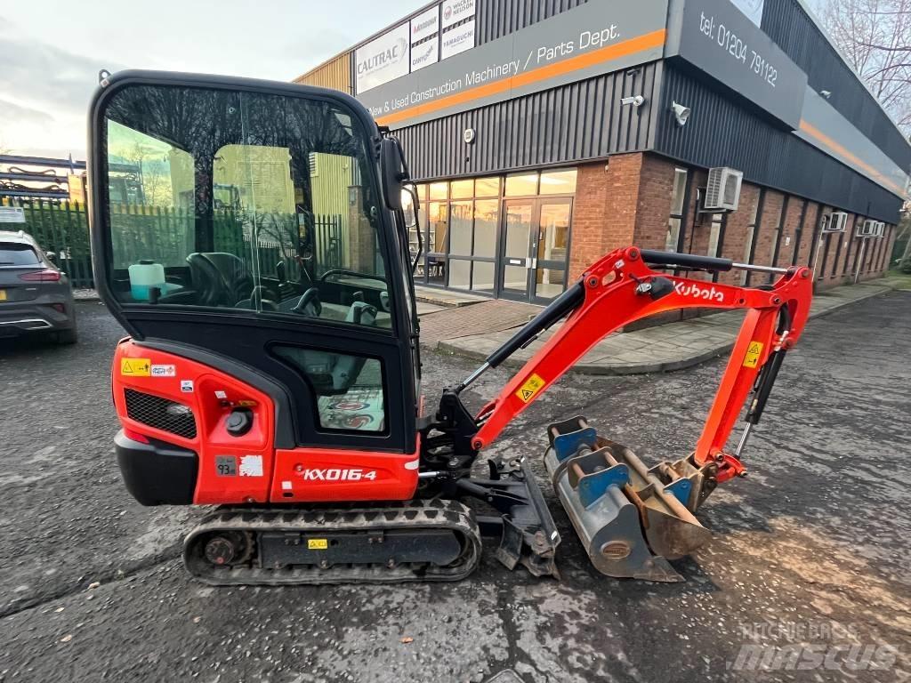 Kubota KX 16-4 حفارات صغيرة أقل من 7 طن (حفارات صغيرة)