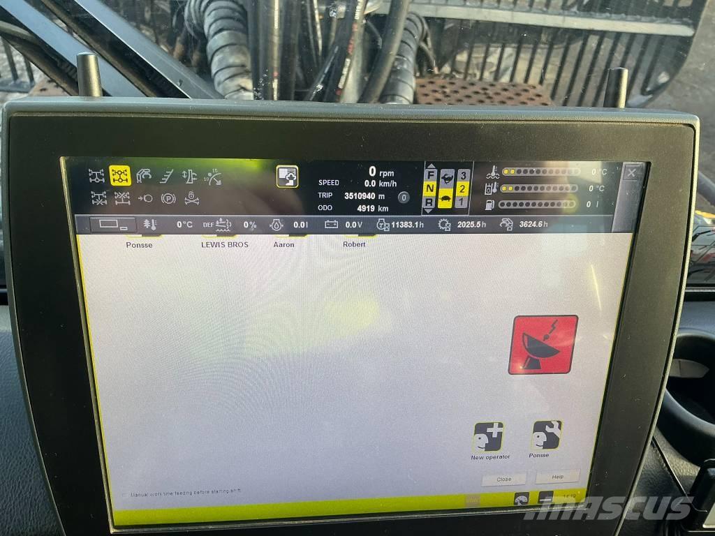 Ponsse Wisent 8W شاحنات