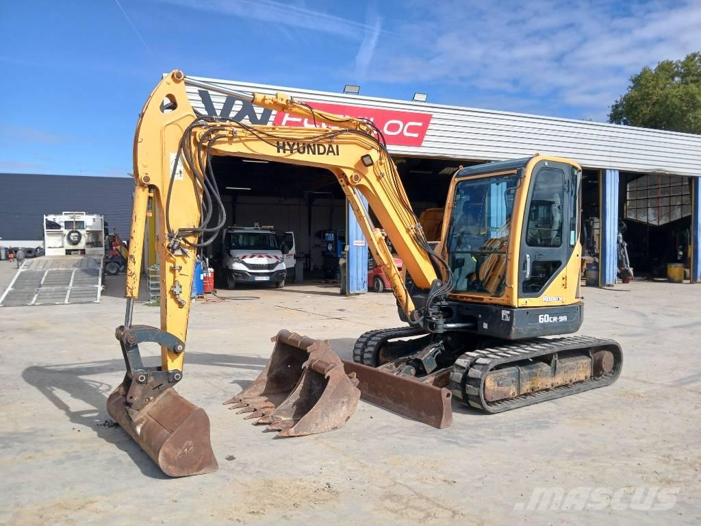 Hyundai 60 CR-9 حفارات صغيرة أقل من 7 طن (حفارات صغيرة)