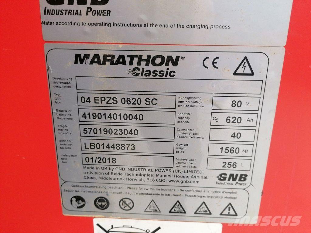 Linde E25H-01/600 شاحنات ذات رافعات شوكية تعمل بالكهرباء